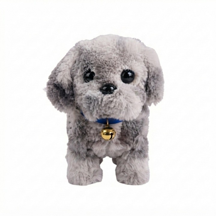 Perro De Peluche Interactivo Con Movimiento Sonido + Bateria