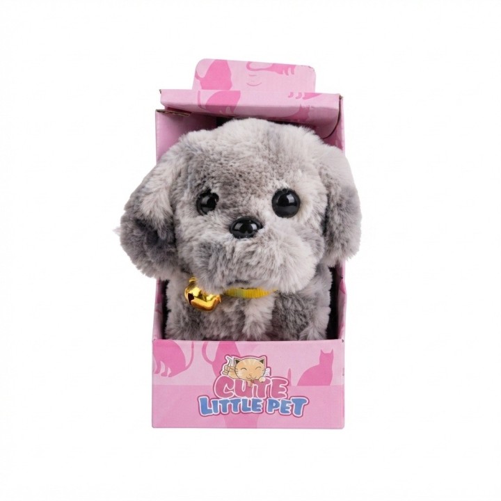 Perro De Peluche Interactivo Con Movimiento Sonido + Bateria