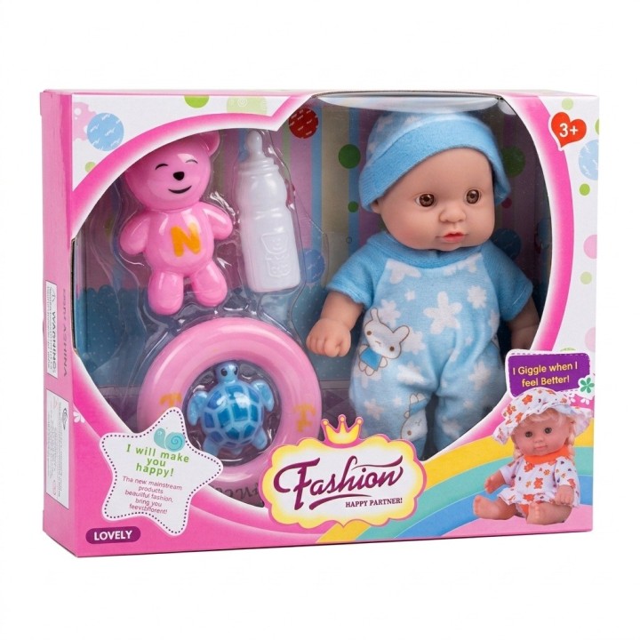 Set Bebé Interactivo Lovely Pijama Con Accesorios