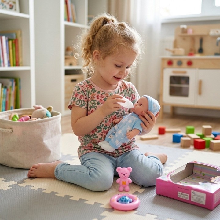 Set Bebé Interactivo Lovely Pijama Con Accesorios