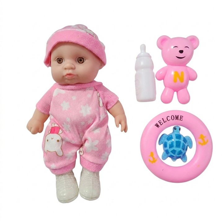 Set Bebé Interactivo Lovely Pijama Con Accesorios