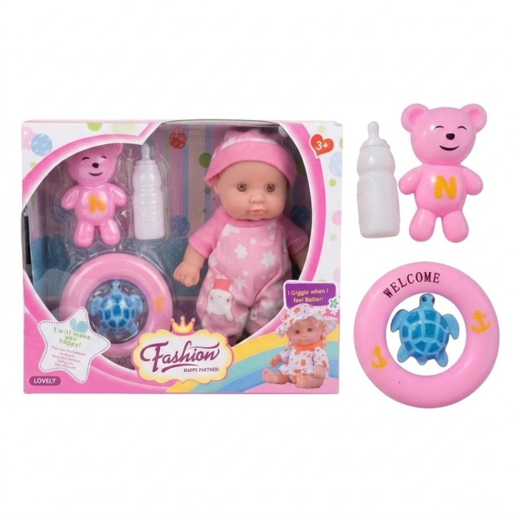 Set Bebé Interactivo Lovely Pijama Con Accesorios