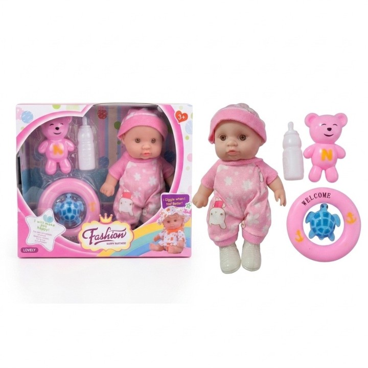 Set Bebé Interactivo Lovely Pijama Con Accesorios
