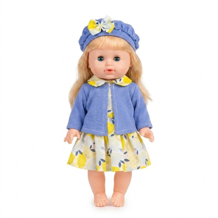 Set Muñeca Bebé Cufan Que Toma Tetero Y Hace Chichí