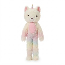 Muñeca Disfraz Peluche Oso Arcoíris Con Accesorios