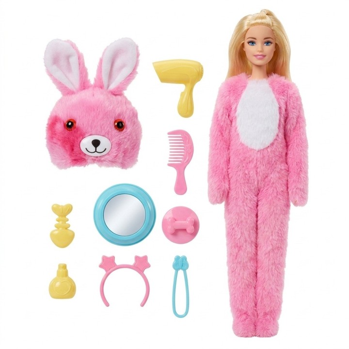 Muñeca Disfraz Peluche Oso Arcoíris Con Accesorios