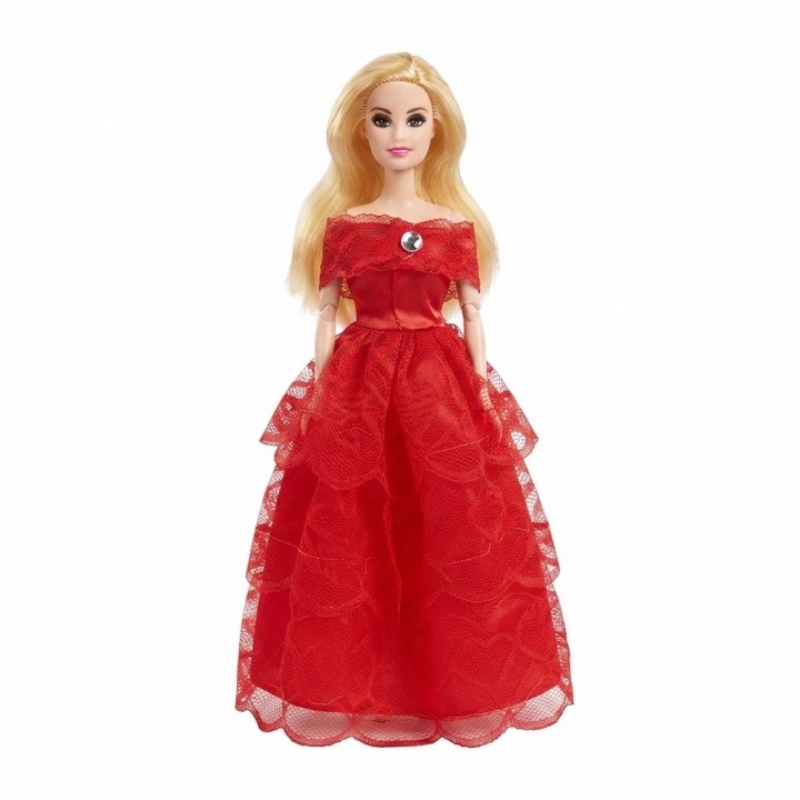 Muñeca Articulada Edición Especial Vestido De Gala