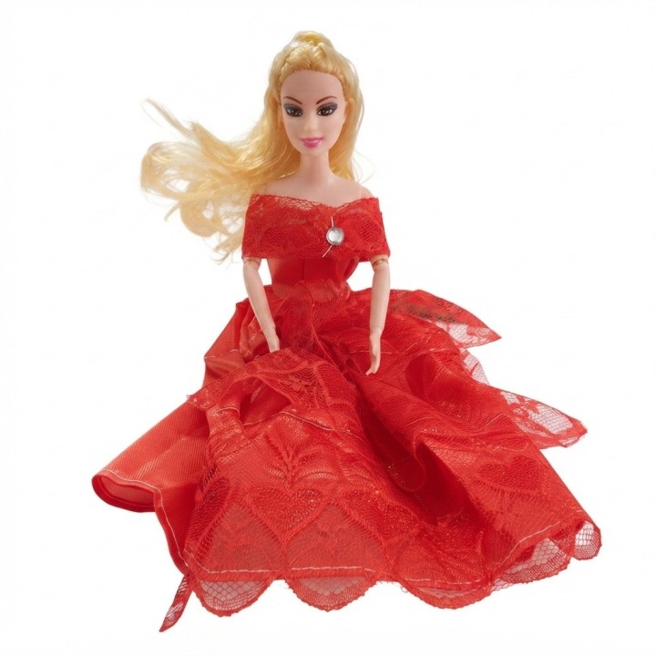 Muñeca Articulada Edición Especial Vestido De Gala
