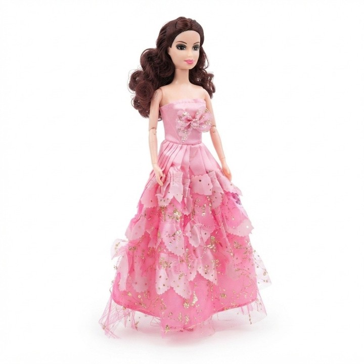 Muñeca Articulada Edición Especial Vestido De Gala