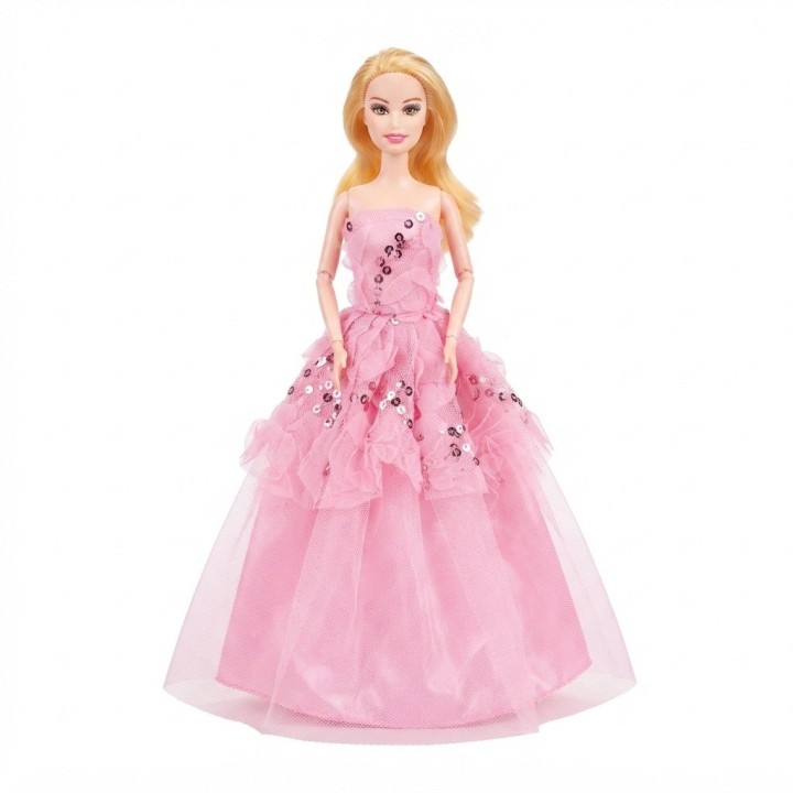 Muñeca Articulada Edición Especial Vestido De Gala