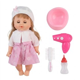 Muñeca Bebé Cufan Con Bacinilla, Secador Y Sonidos