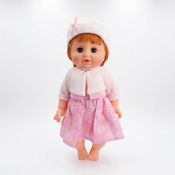 Muñeca Bebé Cufan Con Bacinilla, Secador Y Sonidos