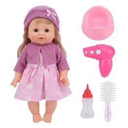 Muñeca Bebé Cufan Con Bacinilla, Secador Y Sonidos