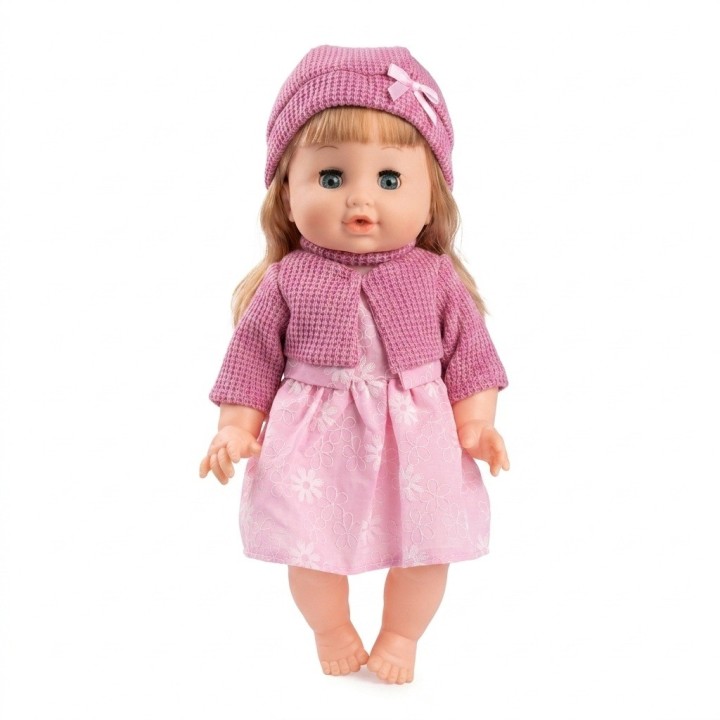 Muñeca Bebé Cufan Con Bacinilla, Secador Y Sonidos