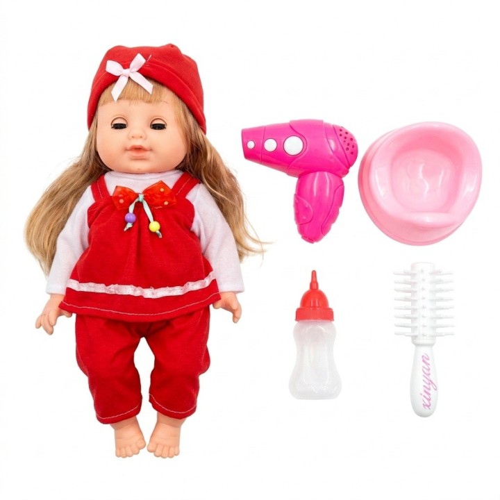 Muñeca Bebé Cufan Interactiva Accesorios Niña