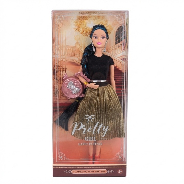 Hermosa Muñeca Fashion Pretty Girl Con Accesorios