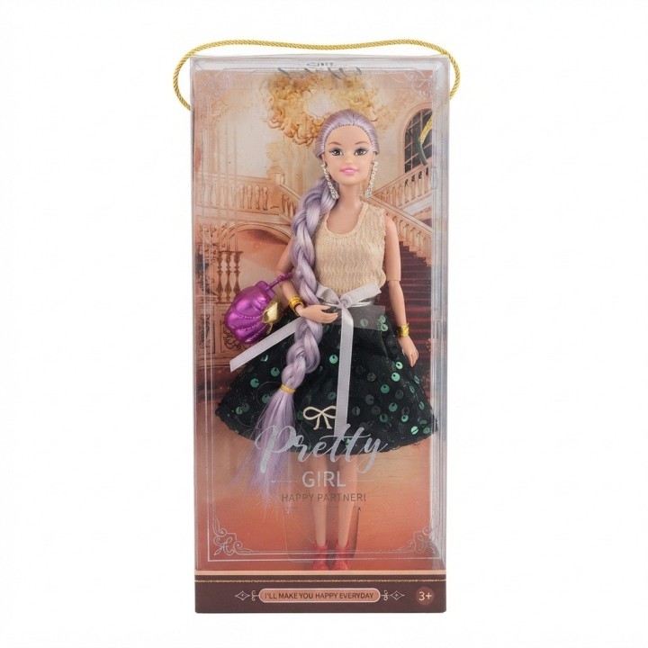 Hermosa Muñeca Fashion Pretty Girl Con Accesorios