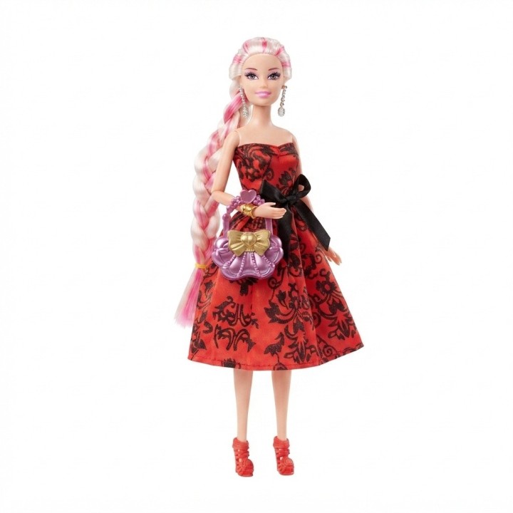 Hermosa Muñeca Fashion Pretty Girl Con Accesorios