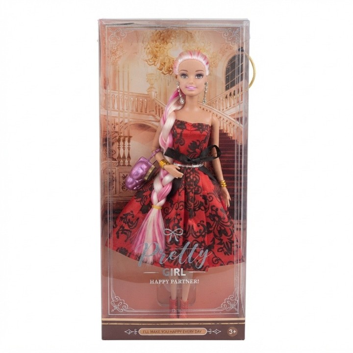 Hermosa Muñeca Fashion Pretty Girl Con Accesorios