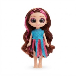 Mini Muñeca Dollbaby Ojos Grandes Con Mascota