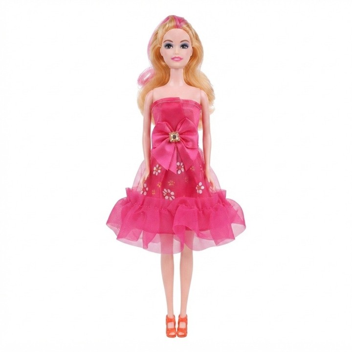 Set Muñeca De Moda Con Tocador Vestidos Y Accesorios