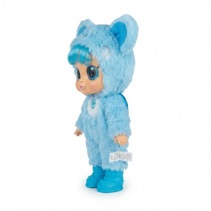 Muñeca Bebé Ojos Grandes Y Coche Paseador Plegable