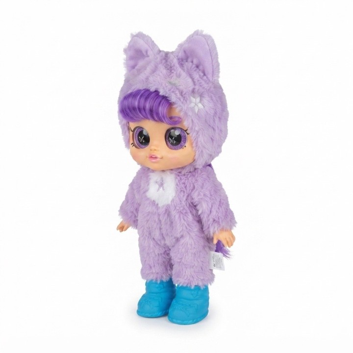 Muñeca Bebé Ojos Grandes Y Coche Paseador Plegable