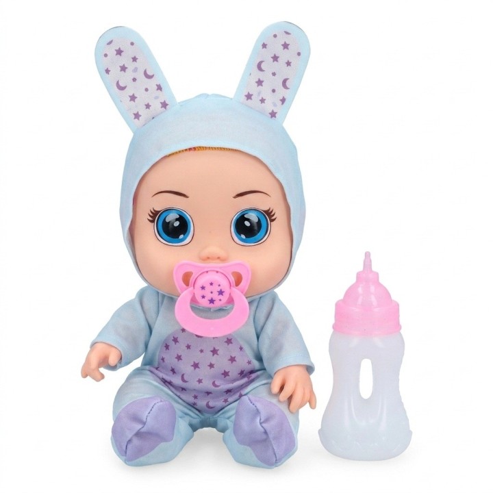 Muñeca Bebé Ojos Grandes Con Pijama De Fantasía