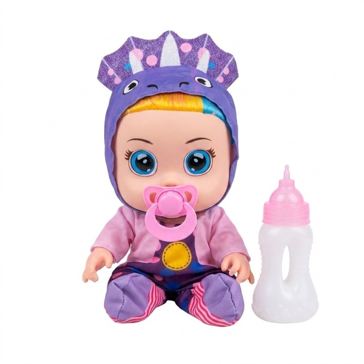 Muñeca Bebé Ojos Grandes Con Pijama De Fantasía