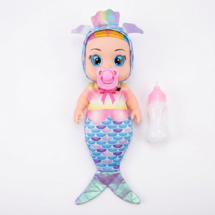 Muñeca Bebé Ojos Grandes Con Pijama De Fantasía