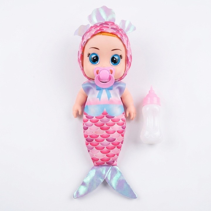 Muñeca Bebé Ojos Grandes Con Pijama De Fantasía