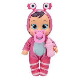 Muñeca Bebé Ojos Grandes Pijama Animalito Y Accesorios