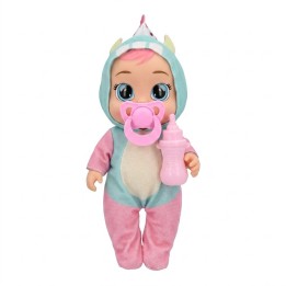 Muñeca Bebé Ojos Grandes Pijama Animalito Y Accesorios