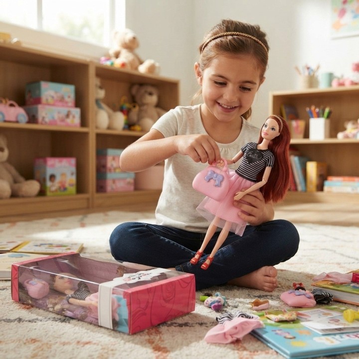 Muñeca De Moda Surprise Con Accesorio