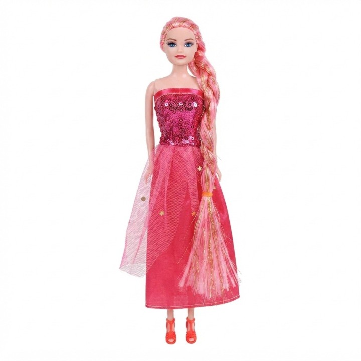 Set Muñeca De Moda Con 3 Vestidos Y Teléfono