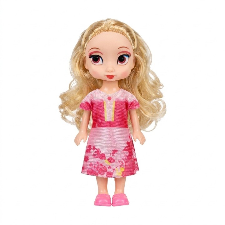 Mini Muñeca Princesa De Viaje Con Set De Accesorios