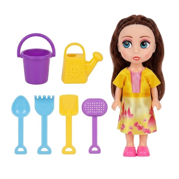 Muñeca Princesa Con Set De Juego Para Arena