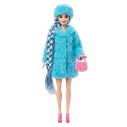 Muñeca Fashion Trenza Extra Larga Abrigo Y Accesorios