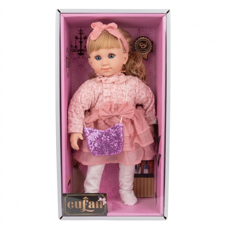 Muñeca Realista Cufan Estilo Toddler Con Lindo Vestido