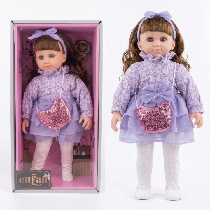 Muñeca Realista Cufan Estilo Toddler Con Lindo Vestido