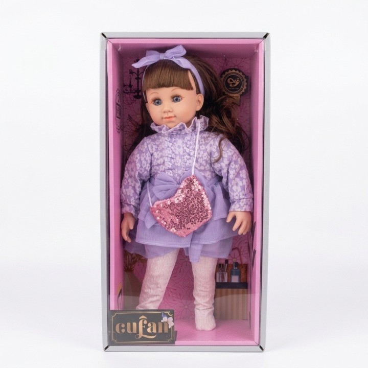 Muñeca Realista Cufan Estilo Toddler Con Lindo Vestido