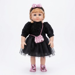 Muñeca Realista Cufan Estilo Toddler Con Lindo Vestido