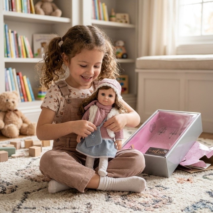 Muñeca Bebé Realista Cufan Estilo Toddler