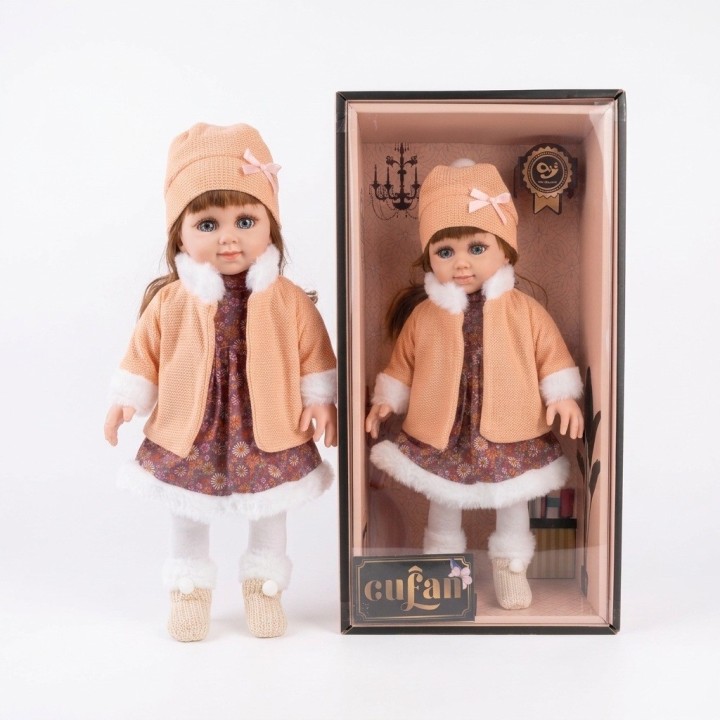 Muñeca Bebé Realista Cufan Con Conjunto De Tejido