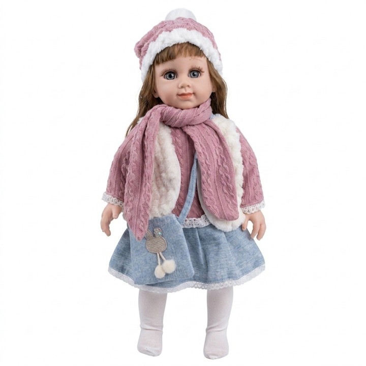Muñeca Realista Cufan Con Accesorios De Invierno