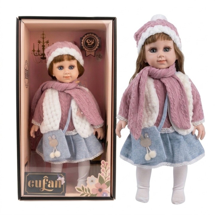 Muñeca Realista Cufan Con Accesorios De Invierno