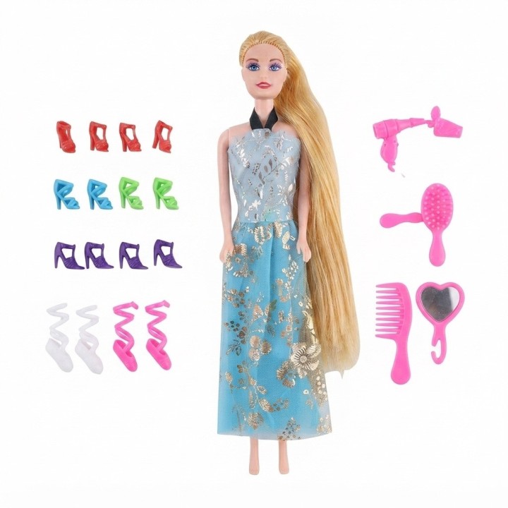 Set Muñeca Your Surprise Con 6 Pares De Zapatos Extra