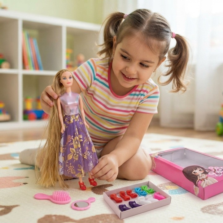 Set Muñeca Your Surprise Con 6 Pares De Zapatos Extra