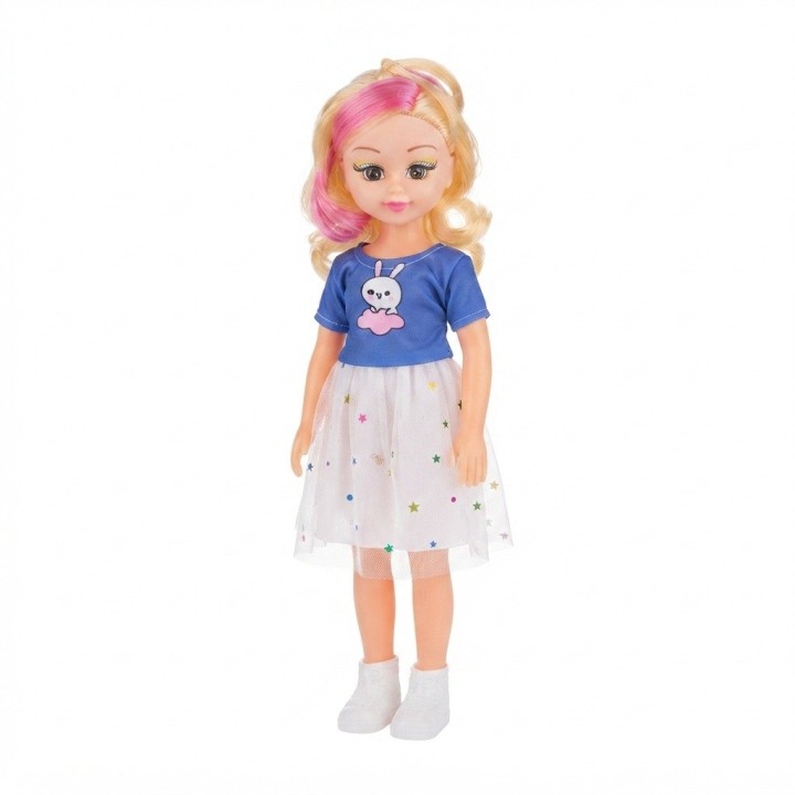 Set Muñeca Beauty Lovely Girl Con Nevera Y Accesorios