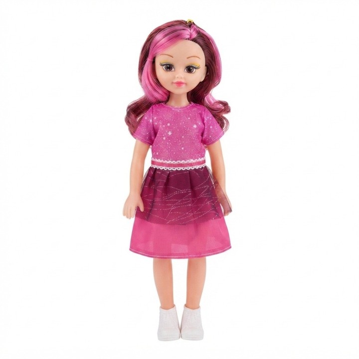 Set Muñeca Beauty Lovely Girl Con Nevera Y Accesorios